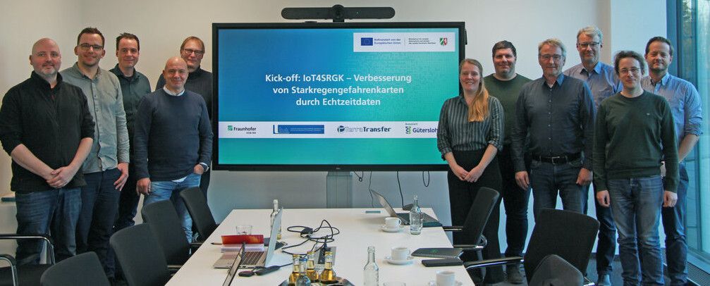 Kick-Off-Treffen IoT4SRGK am 21. Januar 2025 in Lemgo
