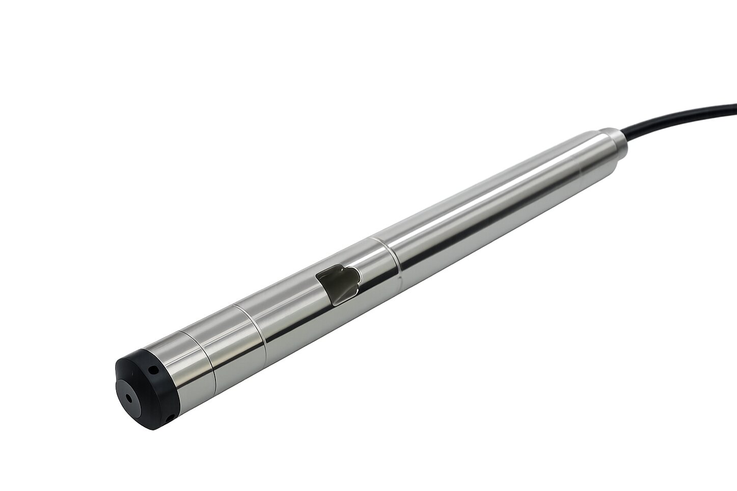 Leitfähigkeit, Temperatur und Druck in einer V4A-Edelstahl-Sonde. Kompakte Bauform für 2